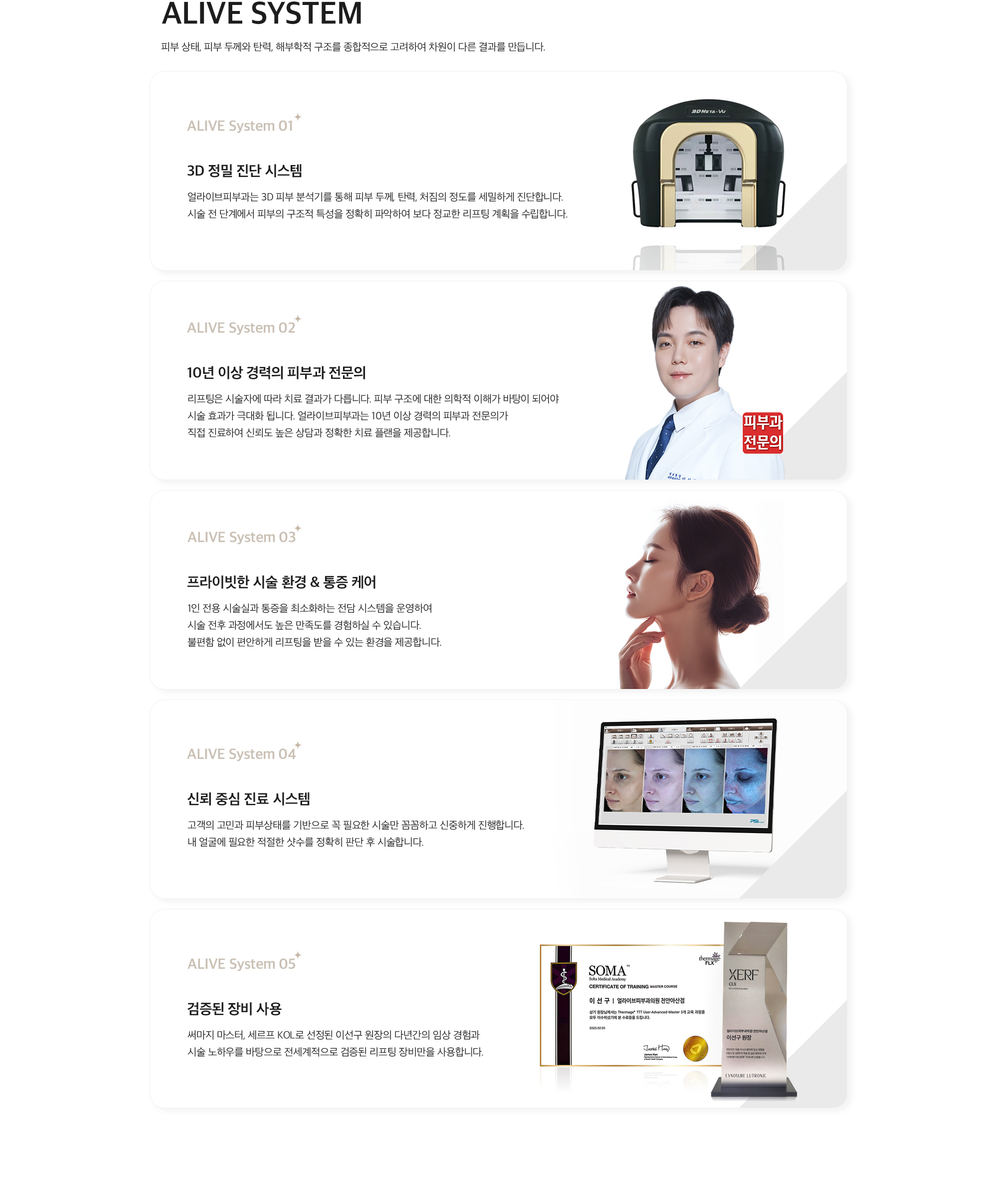 커스터마이징 리프팅